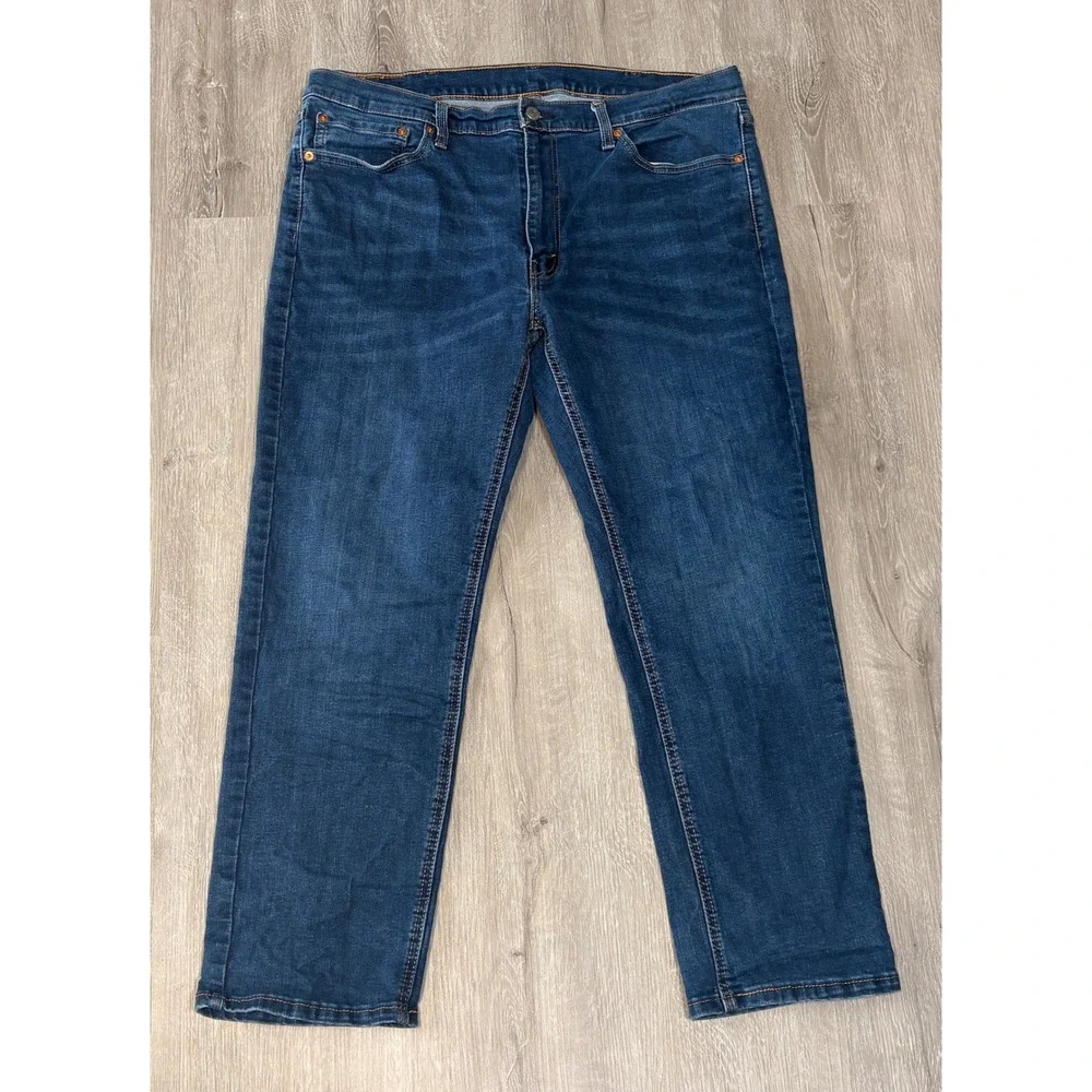 Levis 541 Athletic Taper Jeans Mens 38x30 Blue Stretch WaterLess